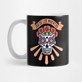 Dia De Los Muertos Mexican Sugar Skull Mug